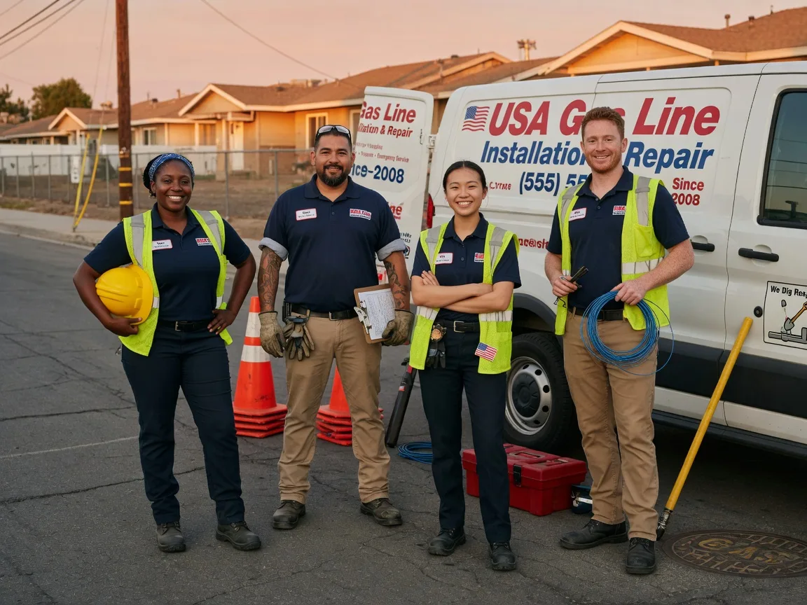 Gas Line Installation company in Lecompte, LA